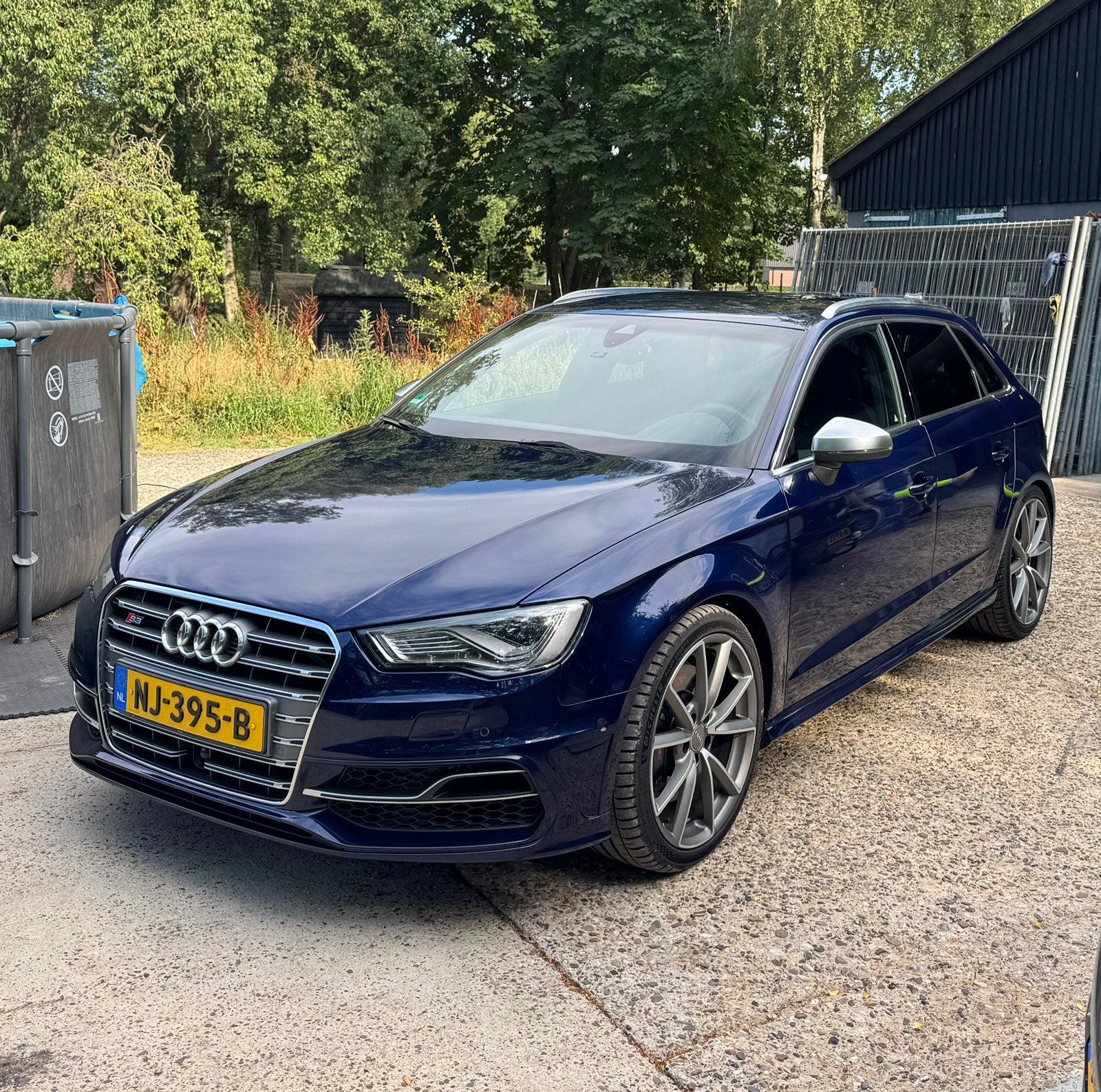 Audi S3 2.0 Tfsi 221KW Sportback Quattro 2013 Blauw, Auto's, Automaat, S3, Zwart, 4 cilinders