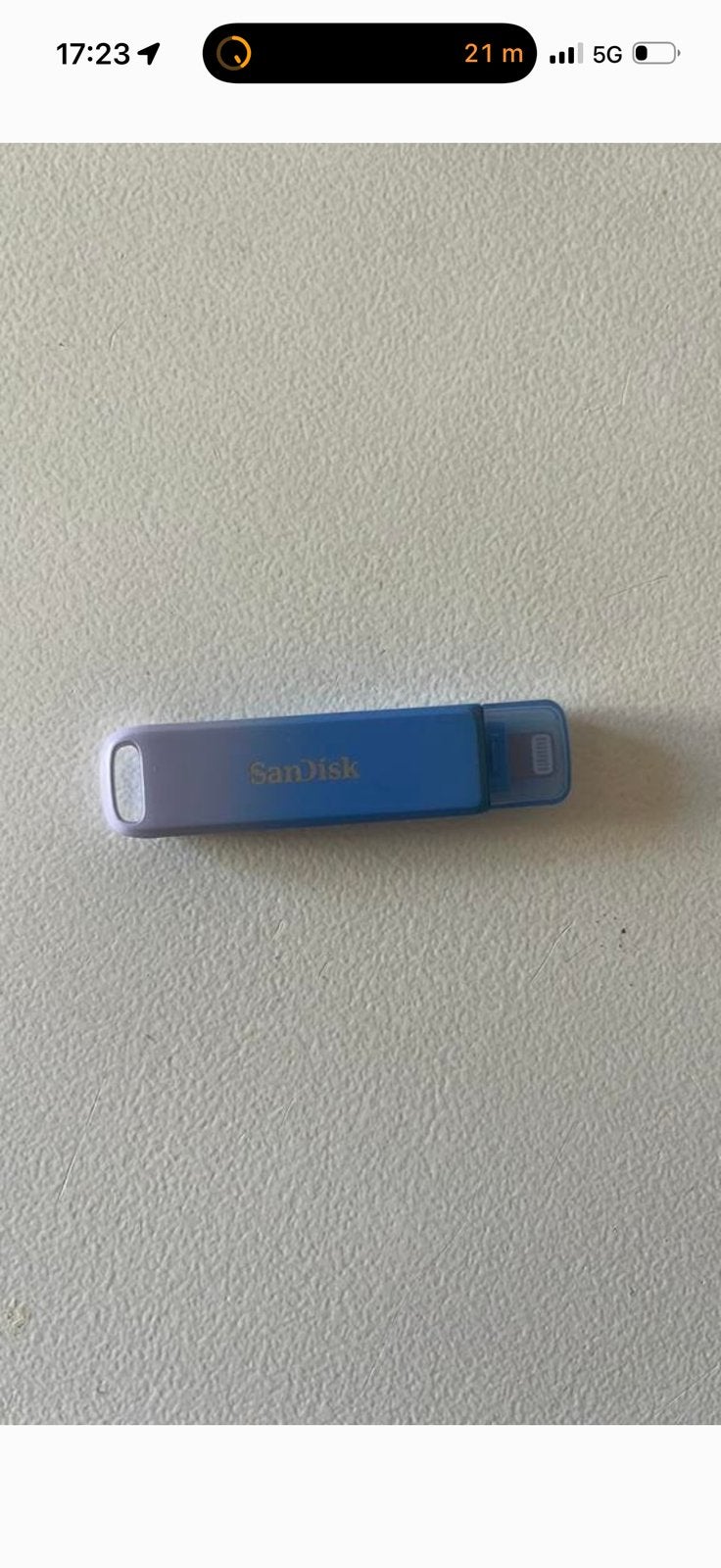 SanDisk Phone Drive iPhone 128GB  + Lightning) – Nieuwstaat, Ophalen of Verzenden, Zo goed als nieuw, 128 GB