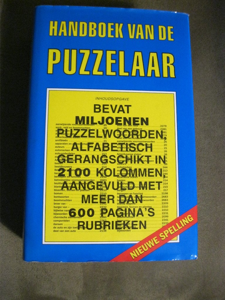 puzzelboek, Ophalen, Meer dan 1500 stukjes, Zo goed als nieuw, Puzzelboek