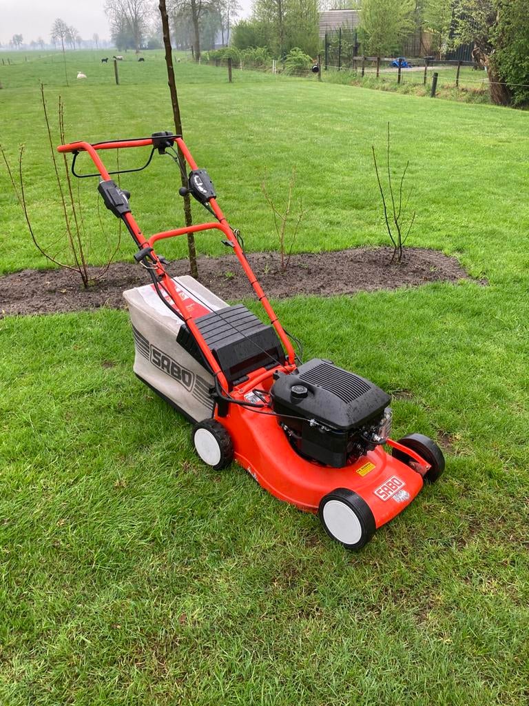 Sabo motor maaier, Ophalen, Zo goed als nieuw, 50 cm of meer