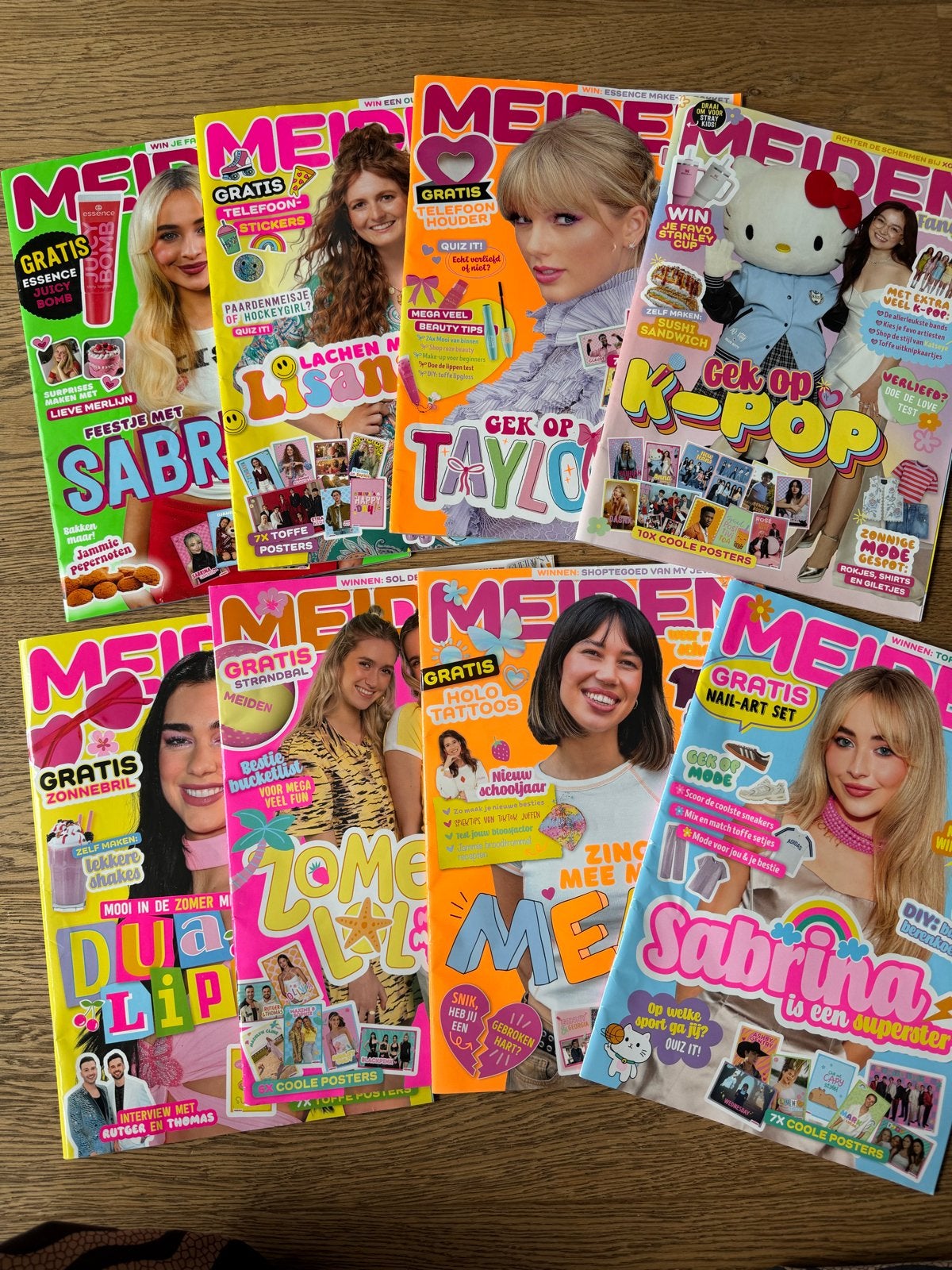 Meiden Magazine 8 Tijdschriften, 2024, 2025, Boeken, Tijdschriften en Kranten, Ophalen of Verzenden, Gelezen, Damesbladen