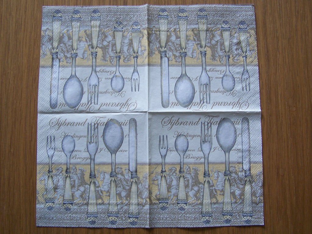 Servetten per stuk nr.9 (BESTEK), Overige thema's, Nieuw, Ophalen of Verzenden, Papier of Karton