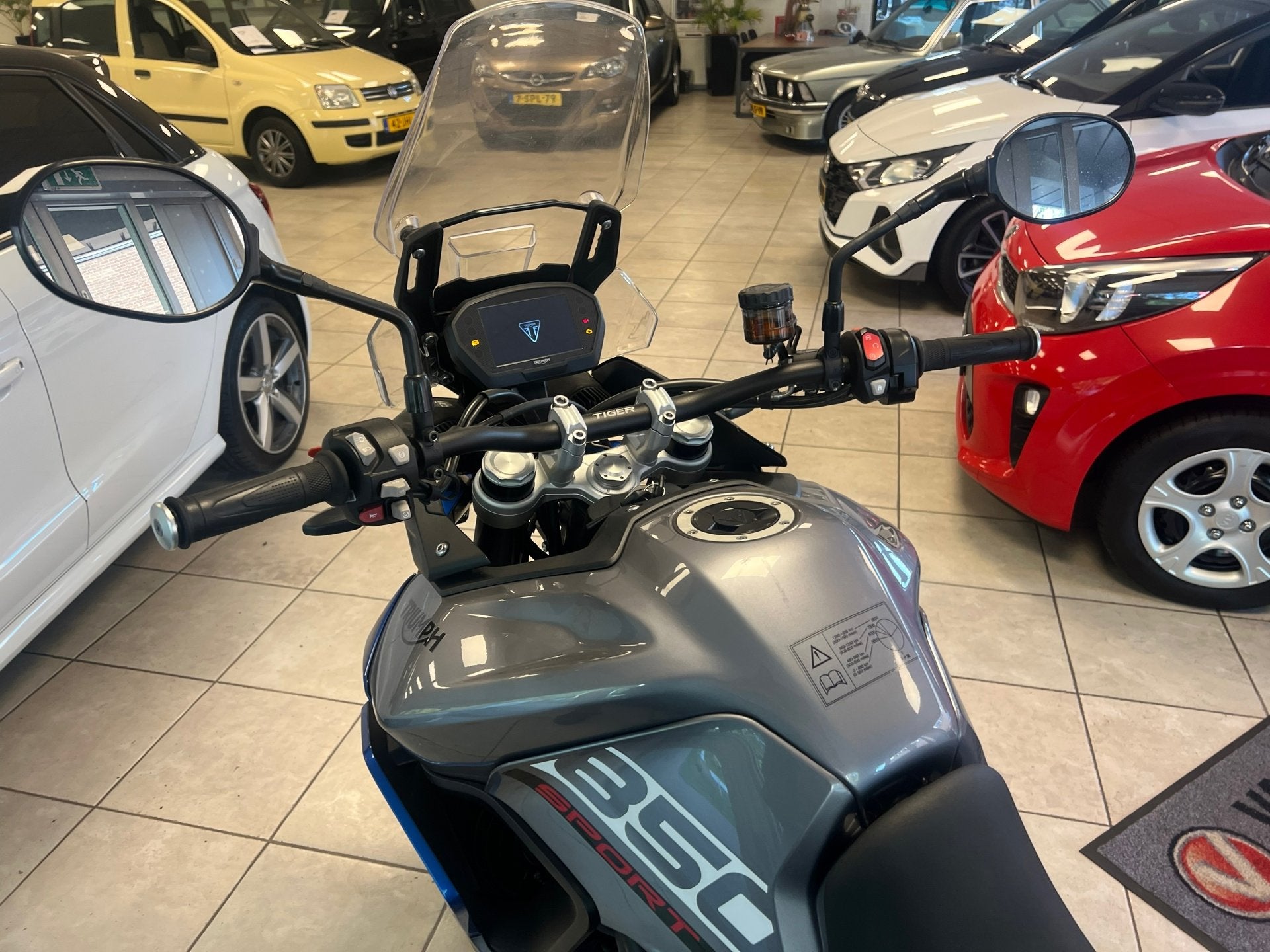 Triumph All-Road Tiger 850 Sport, Motoren, 888 cc, ABS, Meer dan 35 kW, Toermotor