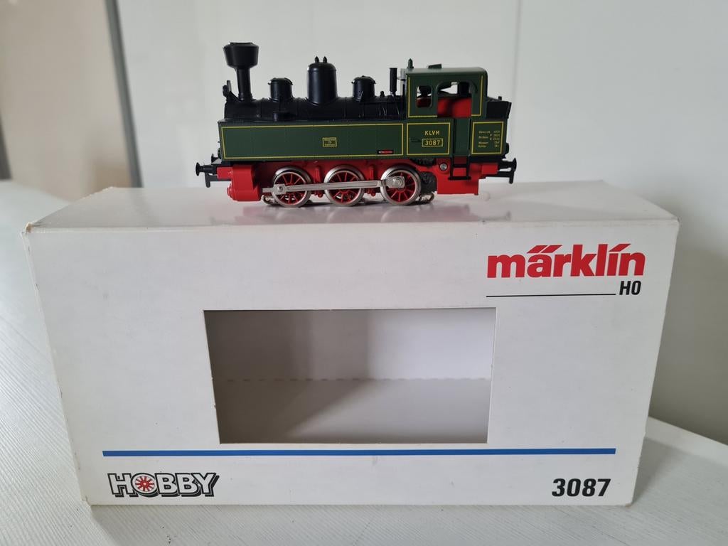 Nette Märklin KLVM stoomloc 3087, Hobby en Vrije tijd, Modeltreinen | H0, Wisselstroom, Gebruikt, Locomotief, Ophalen of Verzenden