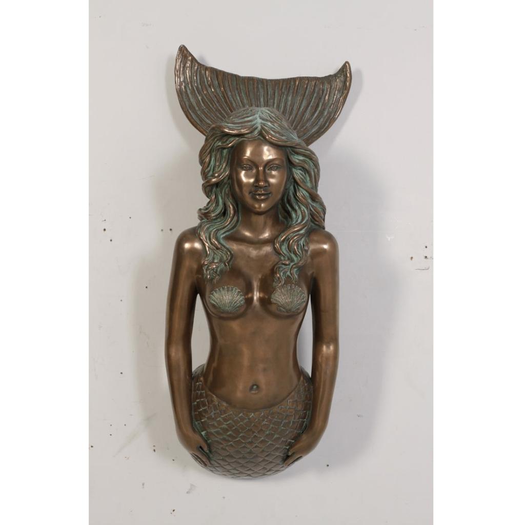 Mermaid 87 cm - zeemeermin beeld, Verzamelen, Beelden en Beeldjes, Ophalen, Nieuw