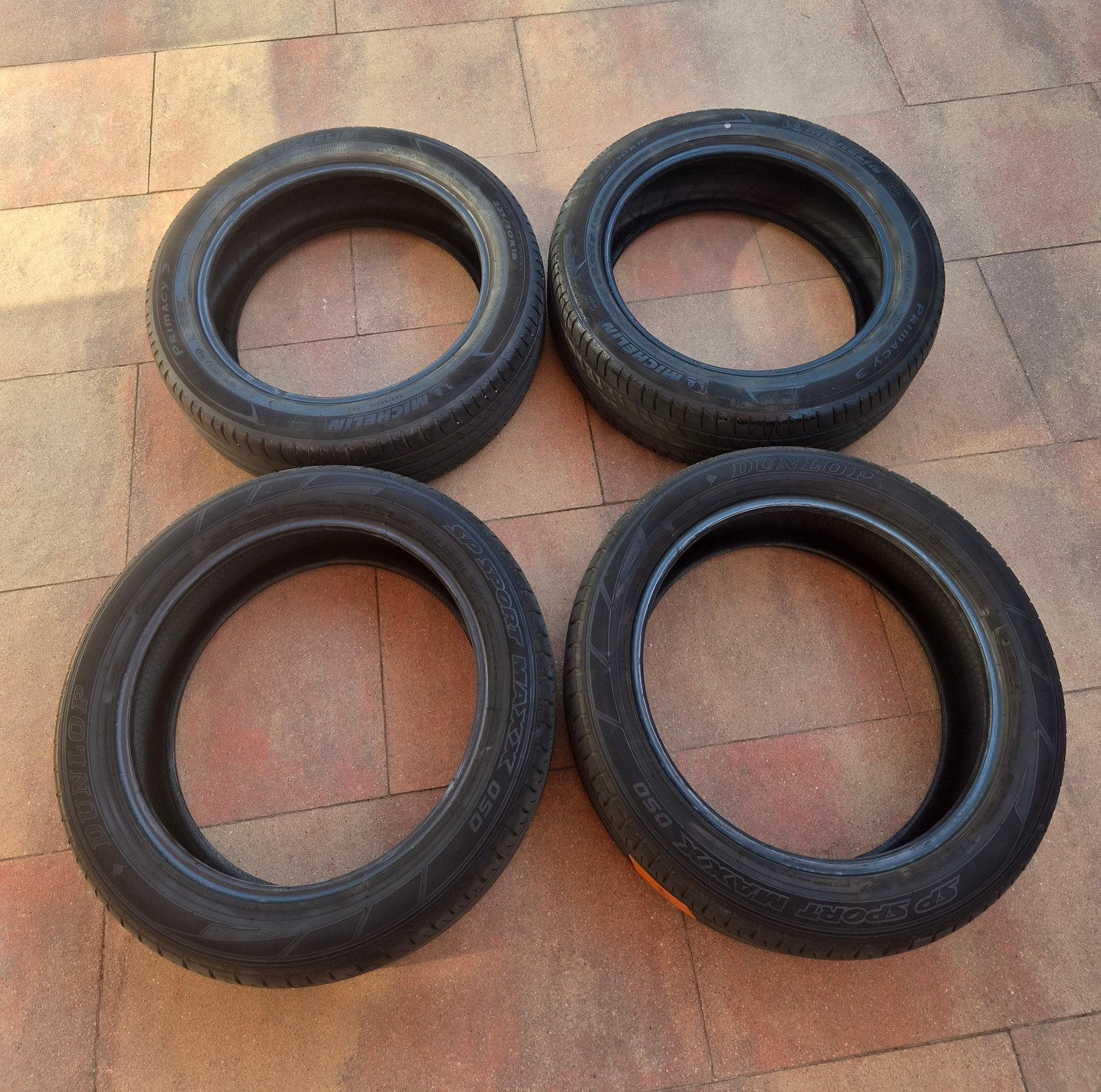 Banden 225/50R18, Ophalen, Toyota