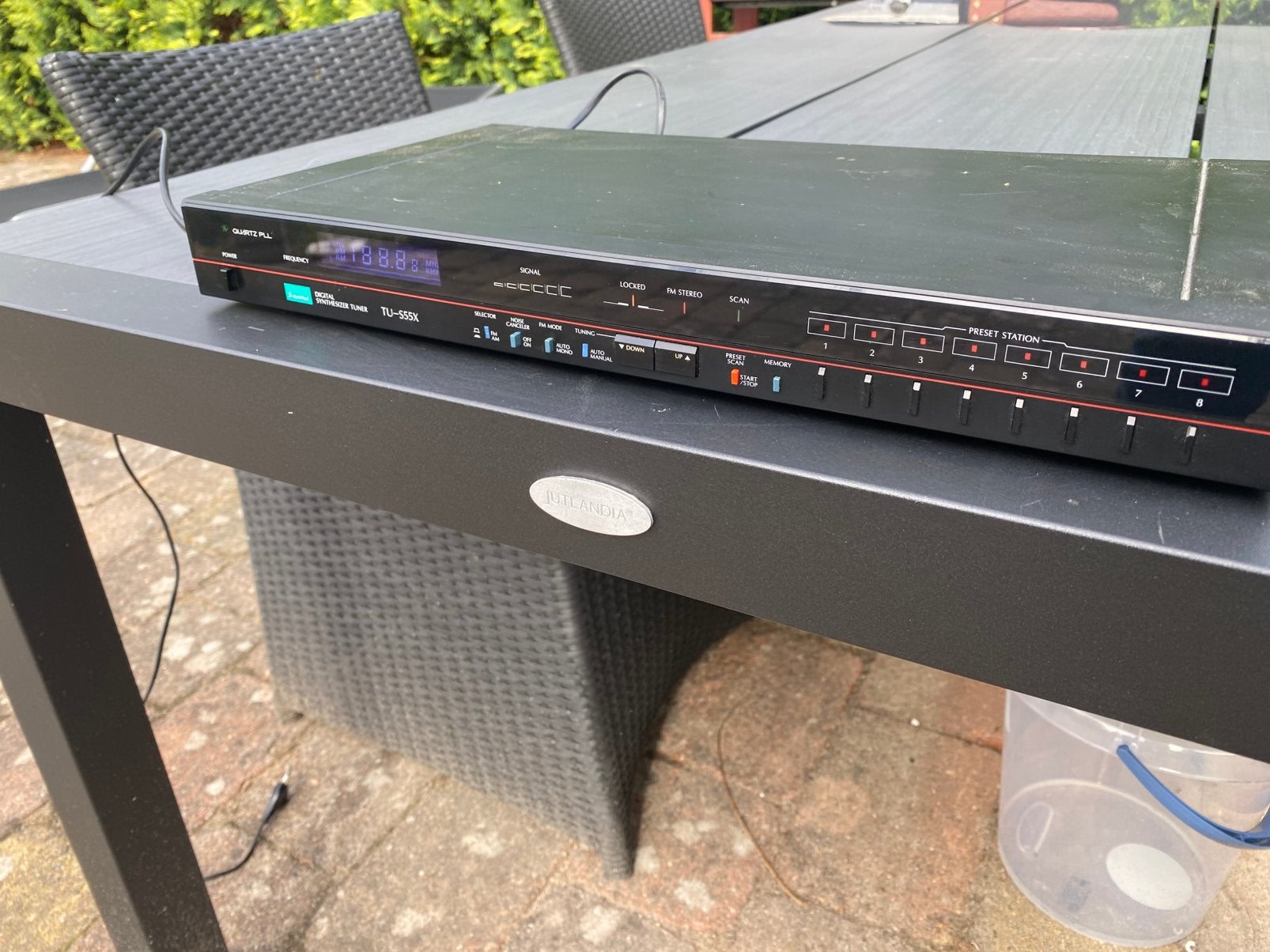 Sansui TX S55X vintage topklasse tuner, Audio, Tv en Foto, Ophalen of Verzenden, Gebruikt