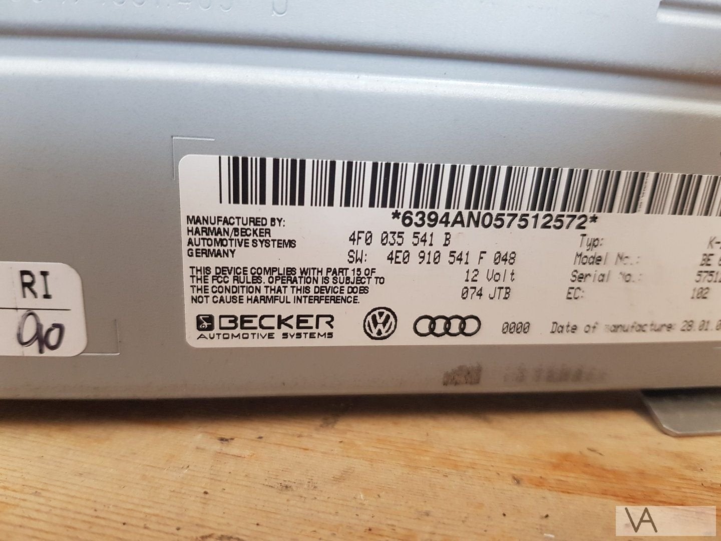 Audi A4 A6 radio navigatie module ontvanger 4f0035541b €50, Gebruikt, -, -, -