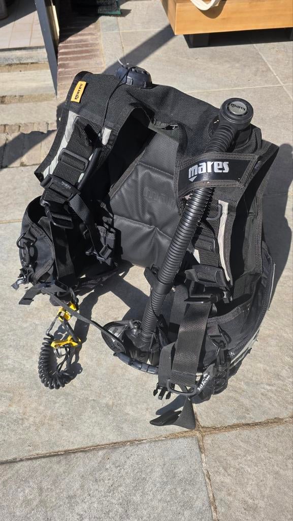 Mares BCD stabjacket duikvest vector Chrome maat M, Watersport en Boten, Duiken, Ophalen, Gebruikt, Trimvest of Wing