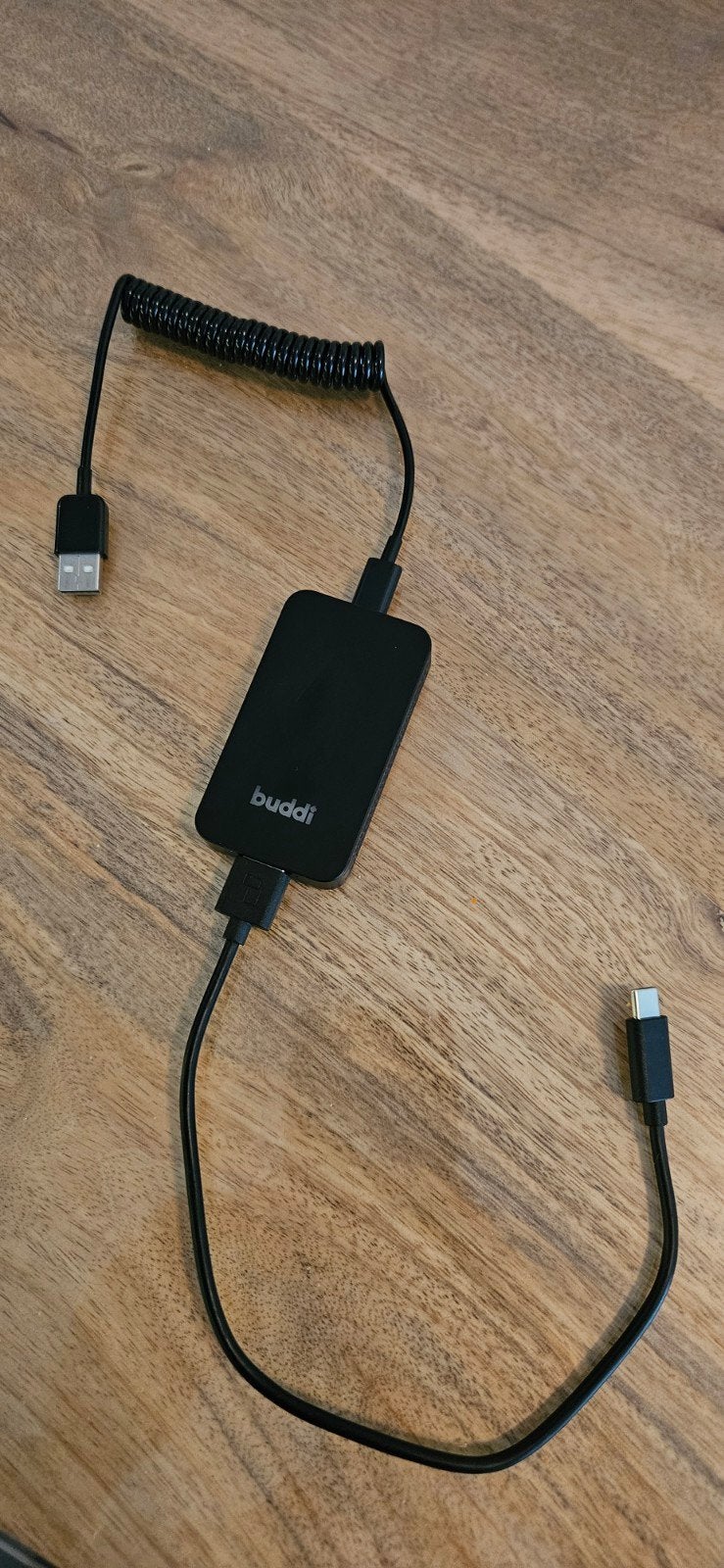Buddi Play 2 Bluetooth Adapter Apple Carplay & Android Auto, Telecommunicatie, Ophalen of Verzenden, Gebruikt, Universeel