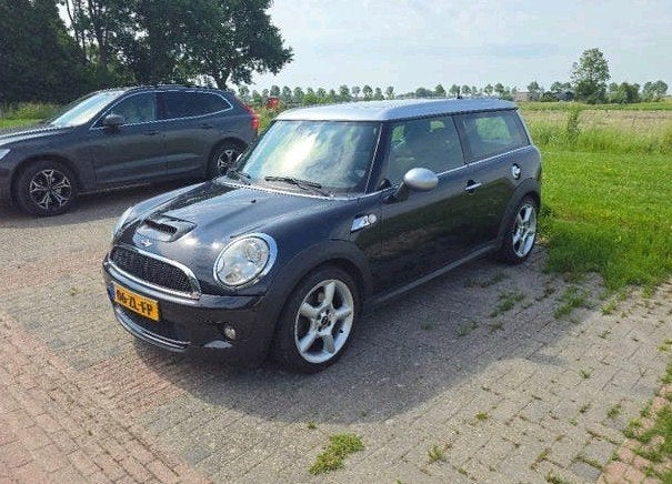 Mini Clubman S 1.6 128KW 2008 Zwart, Voorwielaandrijving, Euro 5, Navigatiesysteem, 4 cilinders