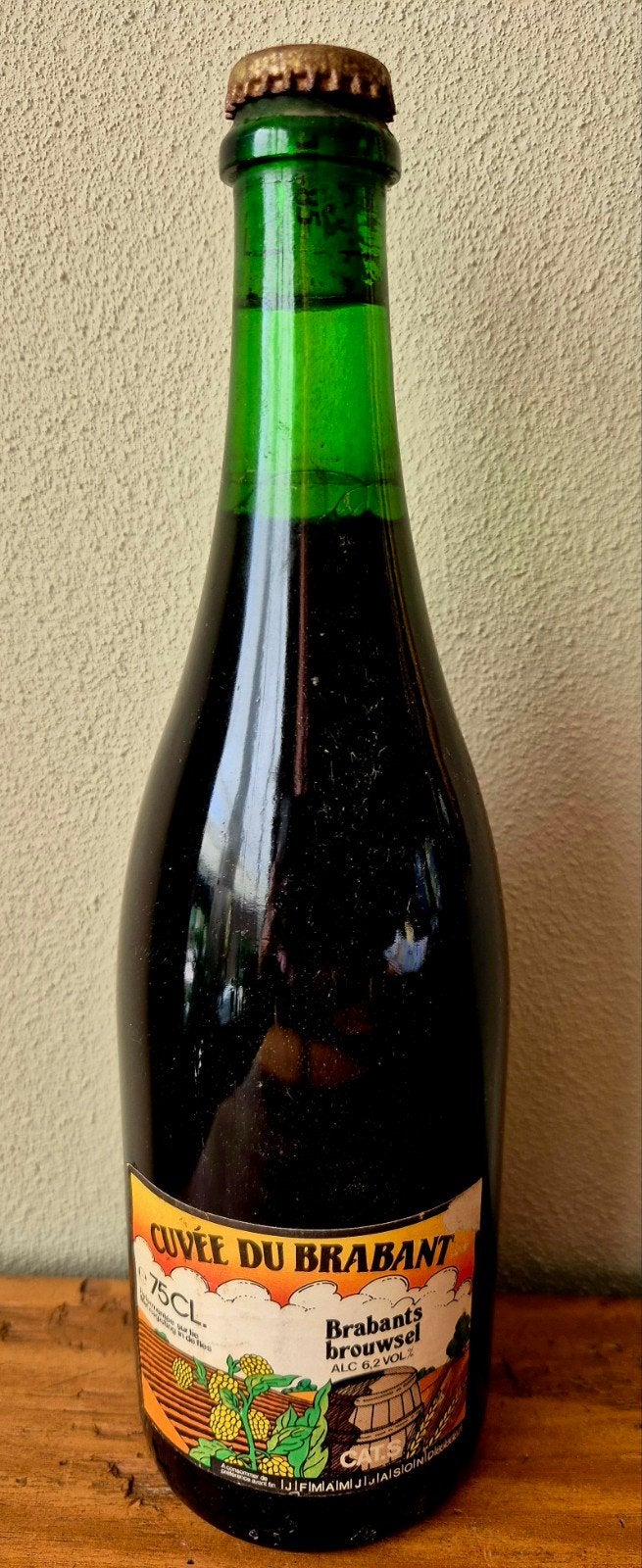 Fles Cuvée du Brabant speciaal bier voor verzamel of proever, Ophalen of Verzenden, Zo goed als nieuw, Flesje(s), Overige merken