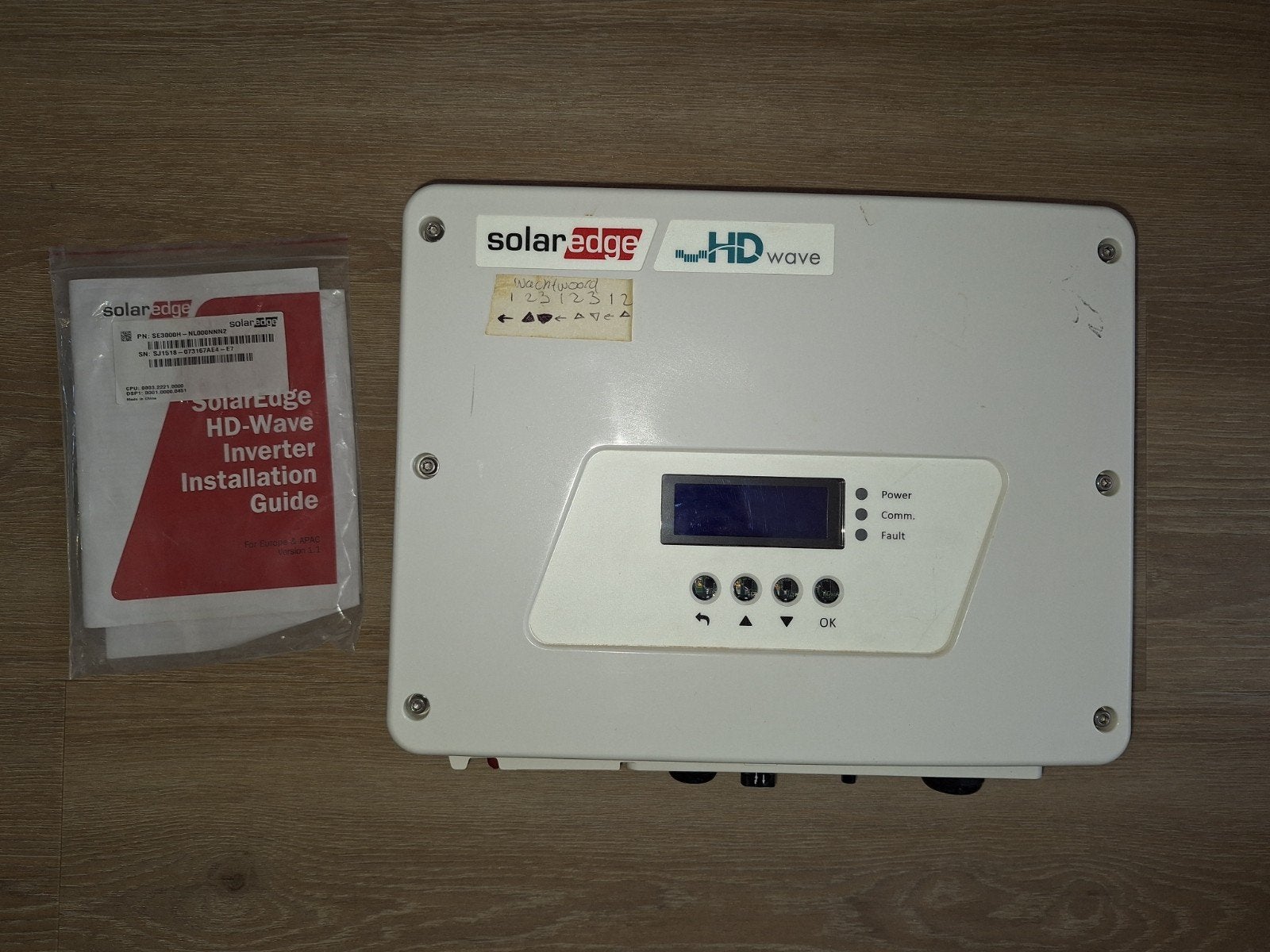 SE3000H SolarEdge HD-Wave Omvormer, Ophalen of Verzenden, Gebruikt