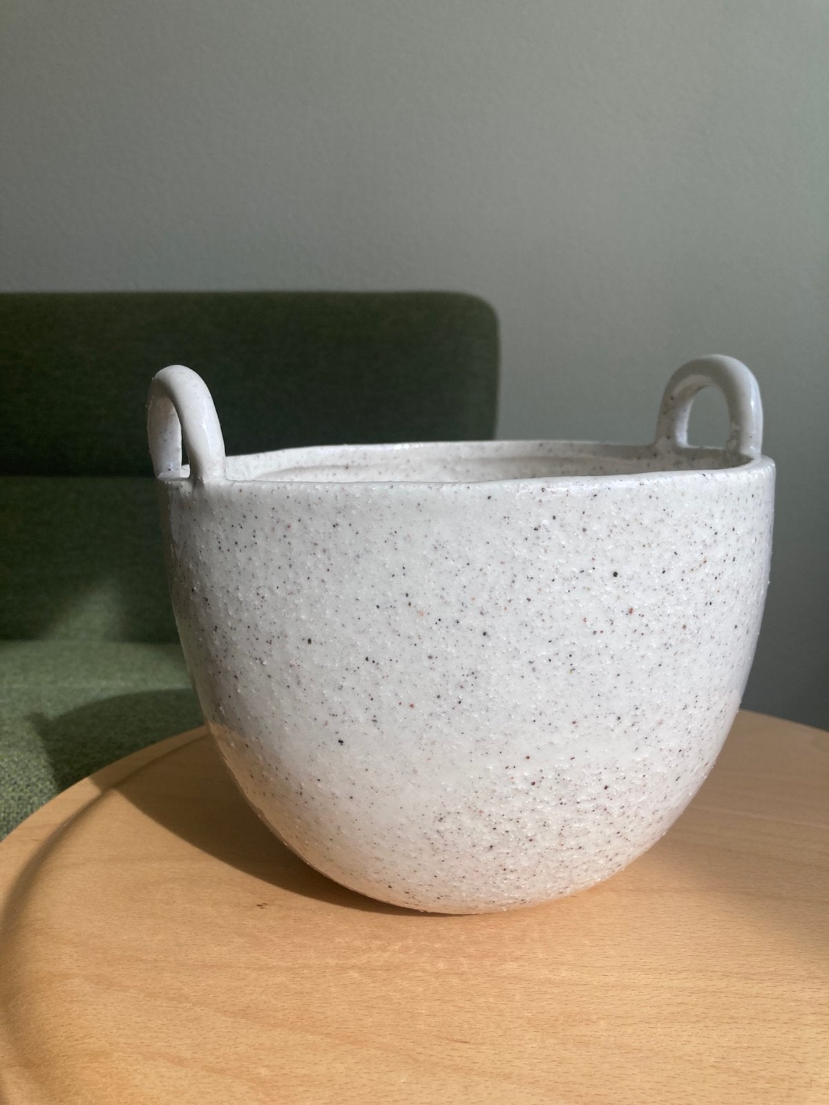 Ferm Living Speckle Pot - Zo goed als nieuw, Met handvatten, Rond, Ophalen of Verzenden, Zo goed als nieuw