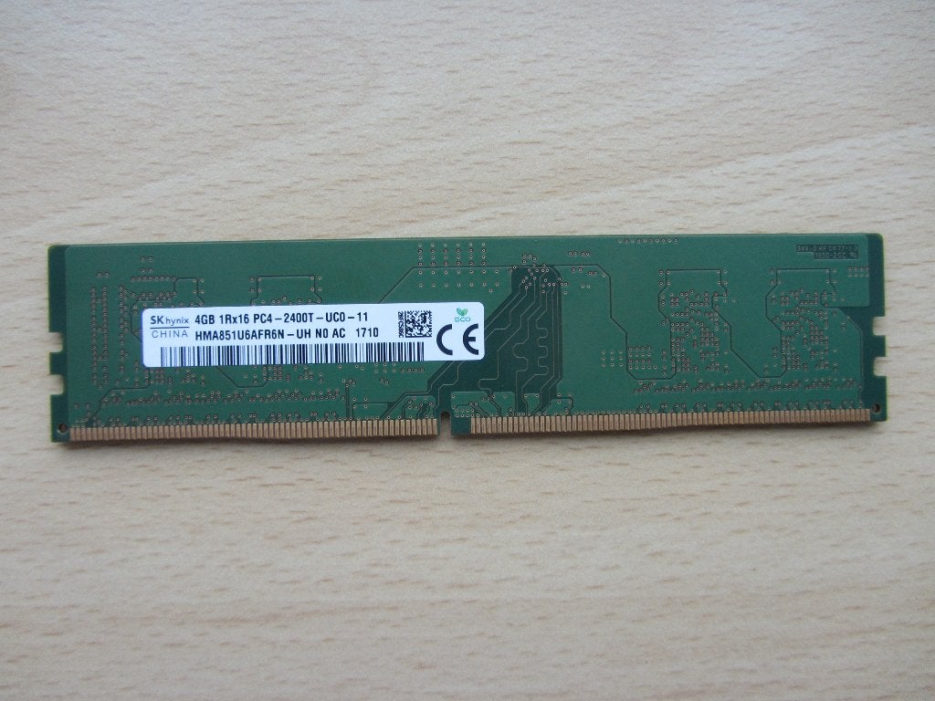 Hynix 4GB PC4-19200 DDR4-2400MHz non-ECC Unbuffered CL17, Computers en Software, RAM geheugen, DDR4, 2400 MHz, Ophalen of Verzenden
