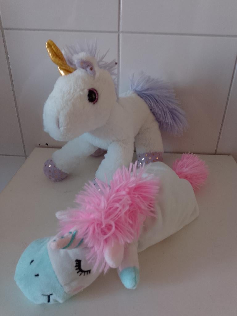 Schattige Eenhoorn Set: Zachte Knuffel + Pluche Etui (TED), Overige merken, Overige karakters, Overige typen, Ophalen of Verzenden