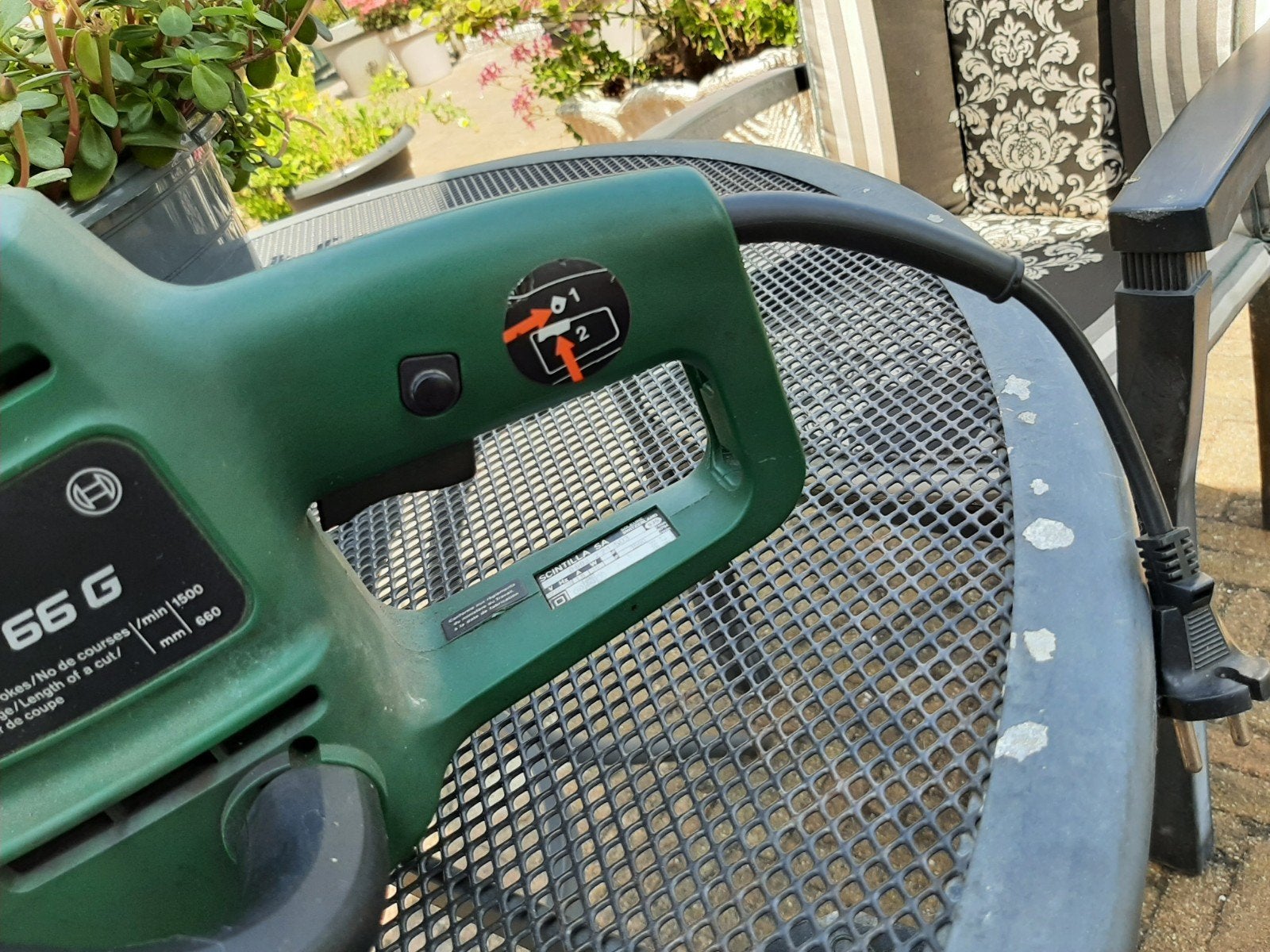 Bosch Heggenschaar PHS 66 G - Gebruikt, Zeer Goede Staat, Tuin en Terras, Ophalen, Gebruikt, Elektrisch, Bosch