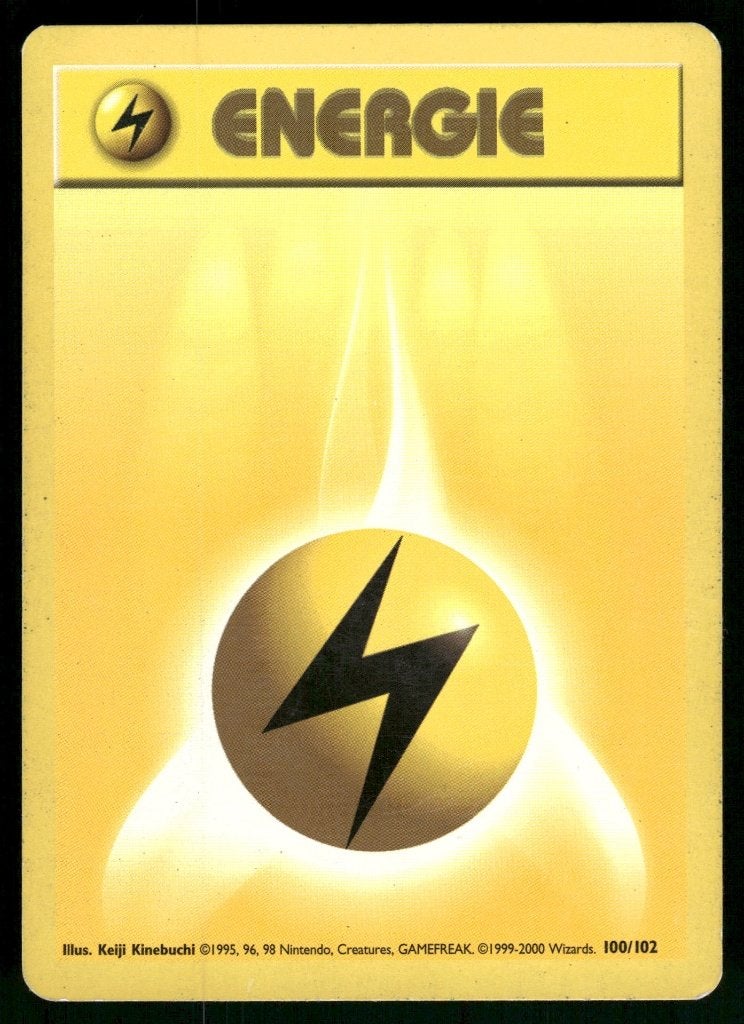 Lightning Energy 100/102 - Base (NL) (EX), Verzenden, Gebruikt