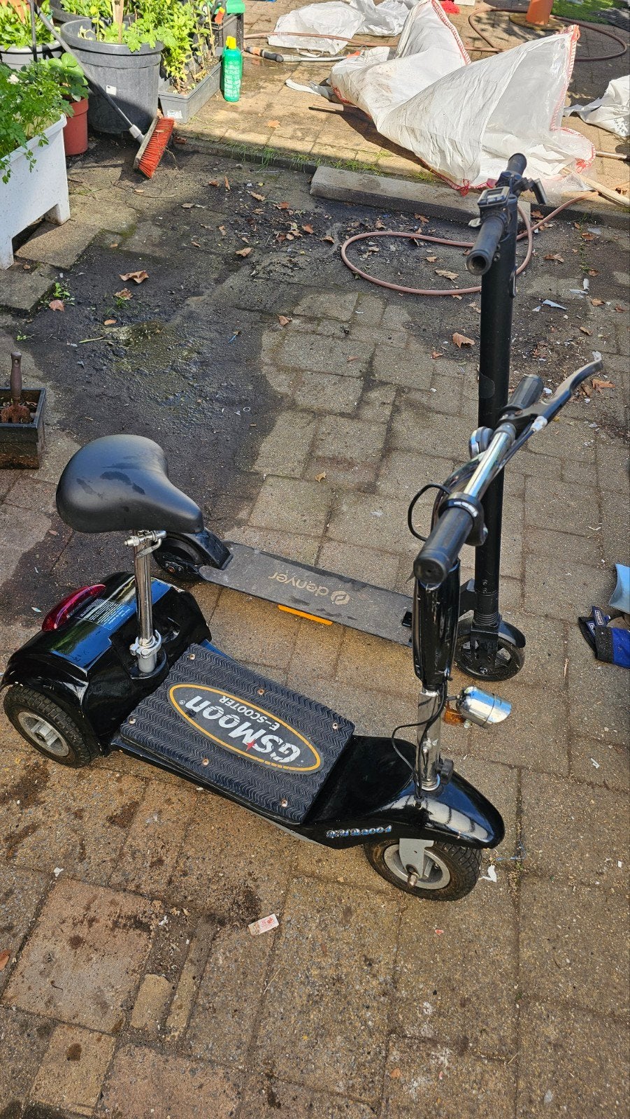 Elektrische step met zadel en Denver e-step, Fietsen en Brommers, Ophalen of Verzenden, Gebruikt, Elektrische step (E-scooter)