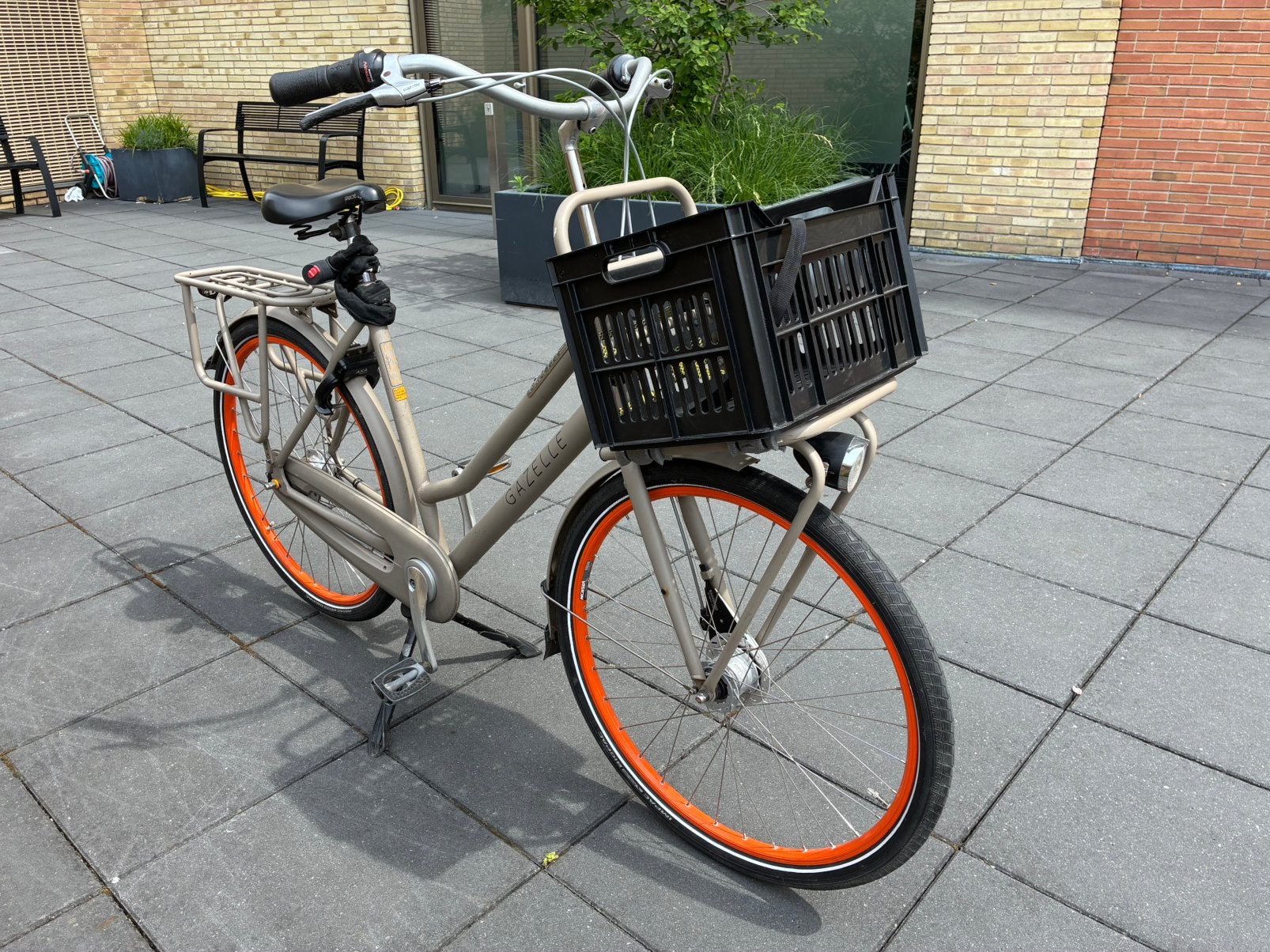 Gazelle heavy duty damesfiets stadsfiets, 56 cm of meer, Ophalen, Gebruikt, Versnellingen