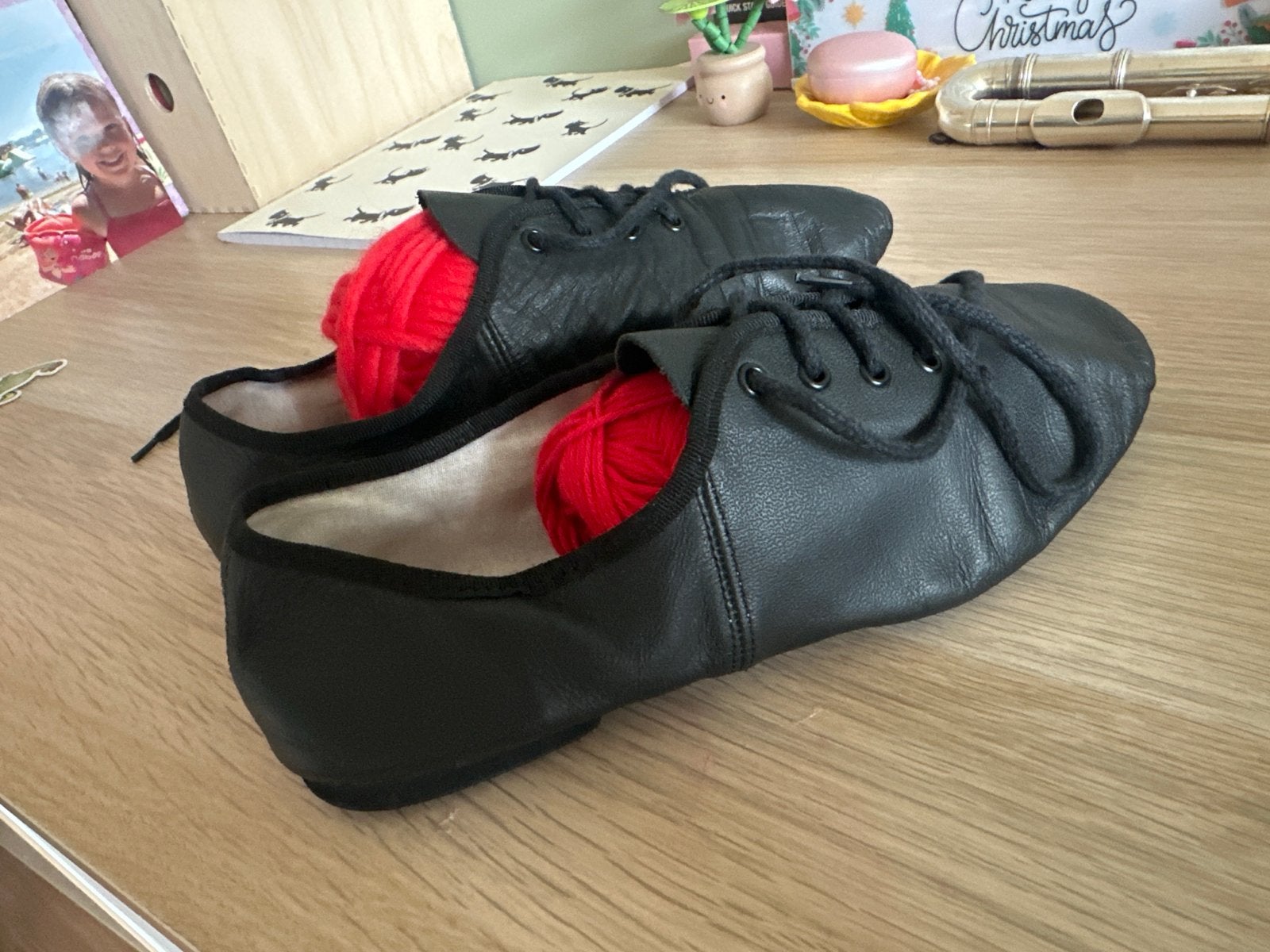 Zwarte Jazzdance Dansschoenen - Maat 38, Sport en Fitness, Ophalen of Verzenden, Gebruikt, Schoenen