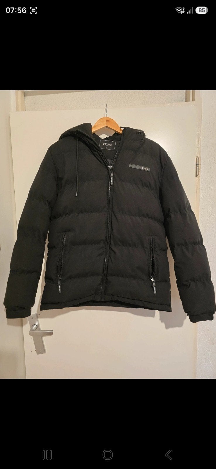 Zayne Icon winterjas maat M, Kleding | Heren, Jassen | Winter, Maat 48/50 (M), Zwart, Ophalen of Verzenden, Zayne