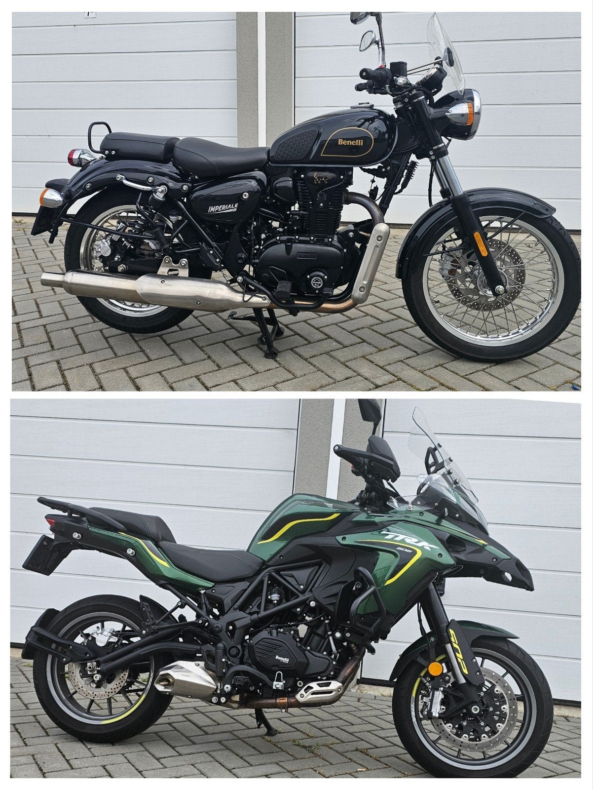 Benelli TRK502, bj2023 4900km!!! En imperiale 400 , 8500km, 2 cilinders, Bedrijf, Toermotor, Benelli