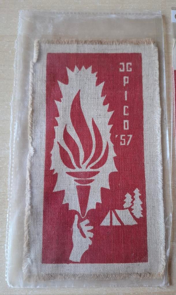 Stoffen vaantje JC Pico '57, Ophalen of Verzenden