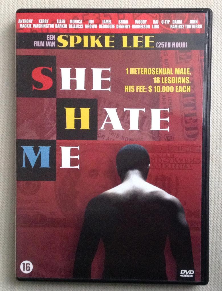 She Hate Me Spike Lee Anthony Mackie, Vanaf 16 jaar, Verzenden, Gebruikt