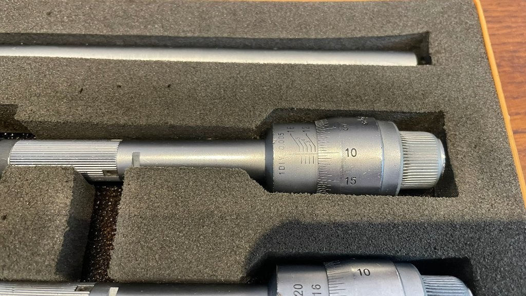 Mitutoyo 368-902 punts binnenschroefmaat 12-20mm draaibank, 3905 KX, Ophalen of Verzenden, Zo goed als nieuw, Info@mitutoyo.nl