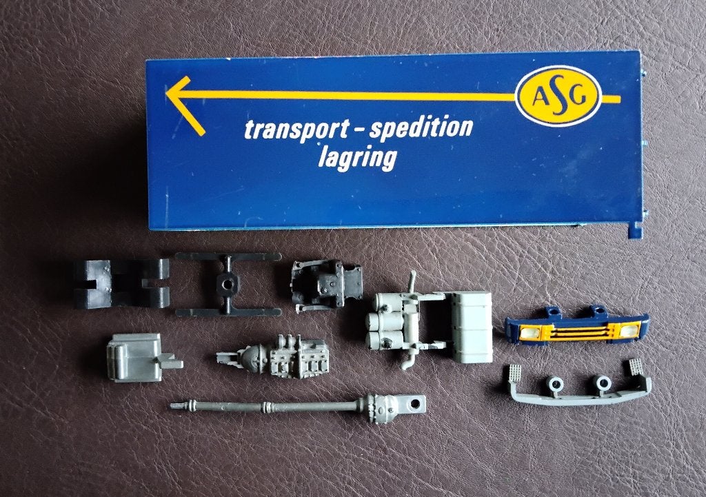 Tekno Volvo F12 schaalmodel onderdelen parts vrachtwagen ASG, Ophalen of Verzenden, Gebruikt, Bus of Vrachtwagen, Tekno