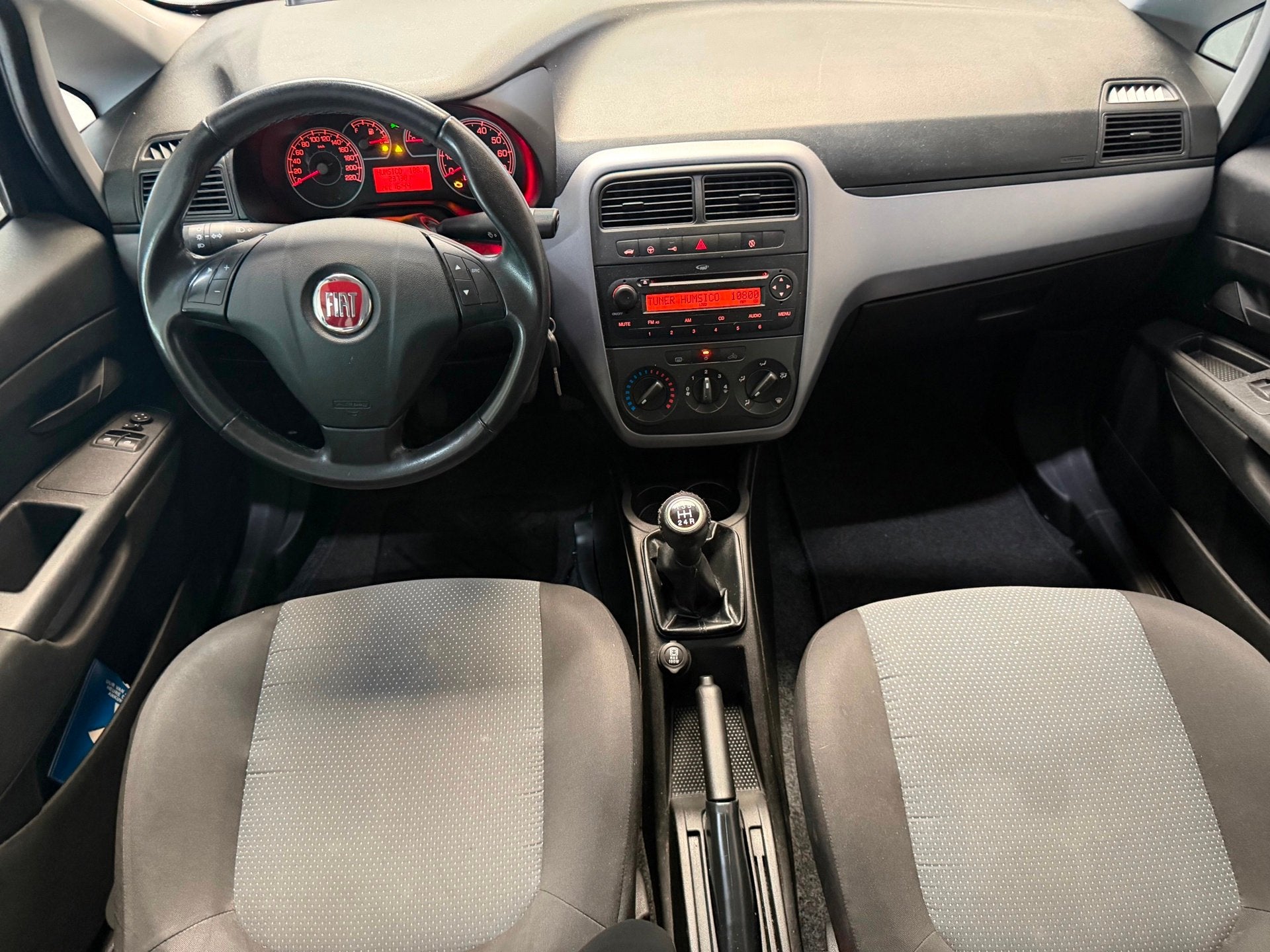 Fiat Grande Punto 1.3 M-Jet Actual|Airco|NAP|netjes|nieuw AP, Auto's, Fiat, Voorwielaandrijving, Euro 5, Gebruikt, Zwart