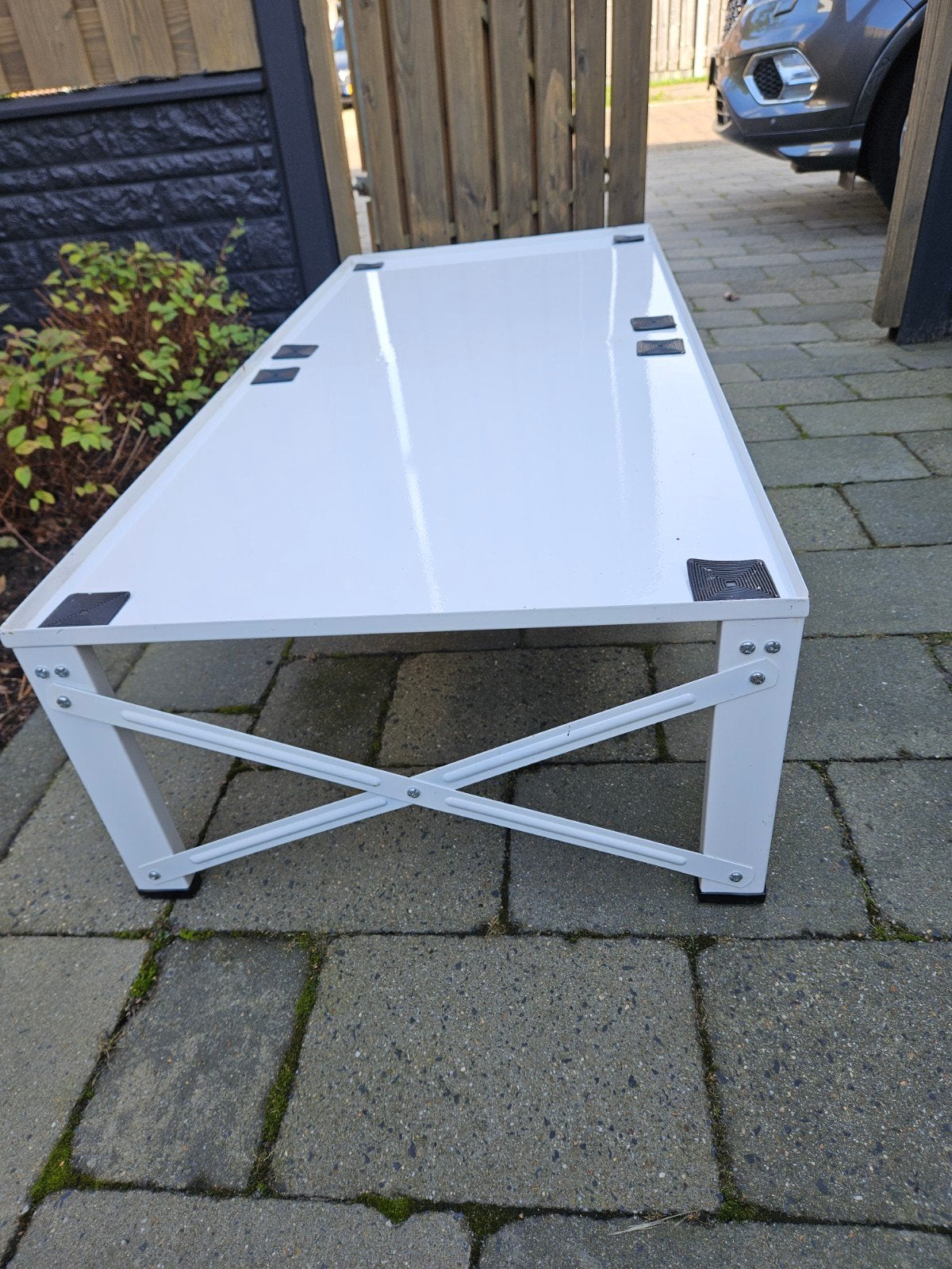 Wasmachine/droger verhoger 124x55,5x30cm, Ophalen, Gebruikt