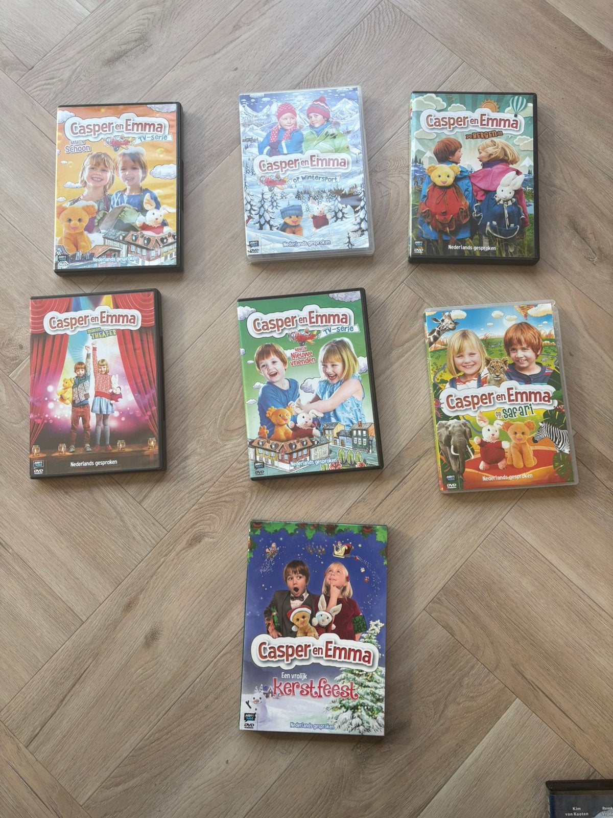 7x Casper en Emma dvd’s, Cd's en Dvd's, Ophalen of Verzenden, Gebruikt