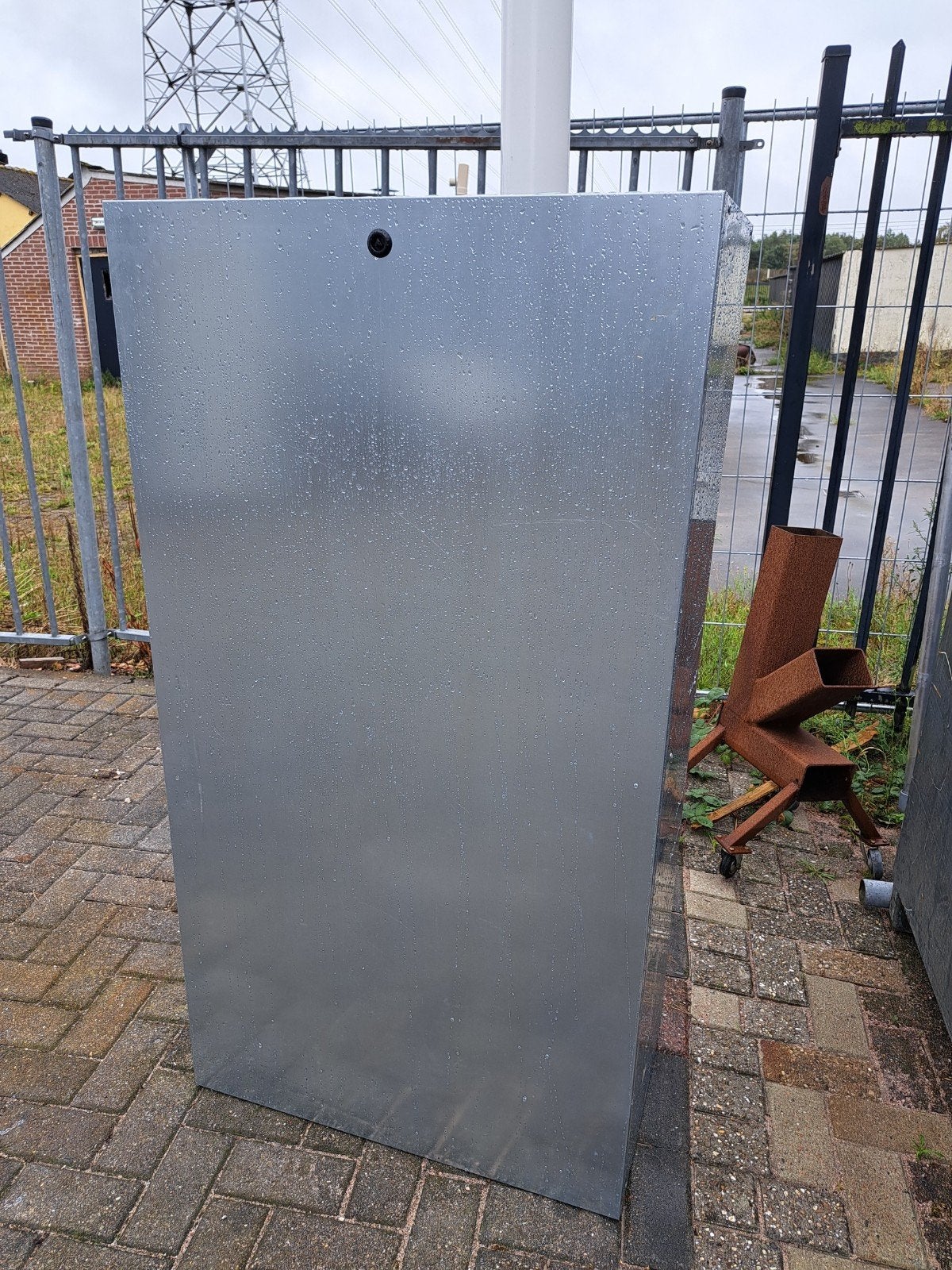 Gegalvaniseerde metalen kast - 140x75x41 cm, Ophalen of Verzenden