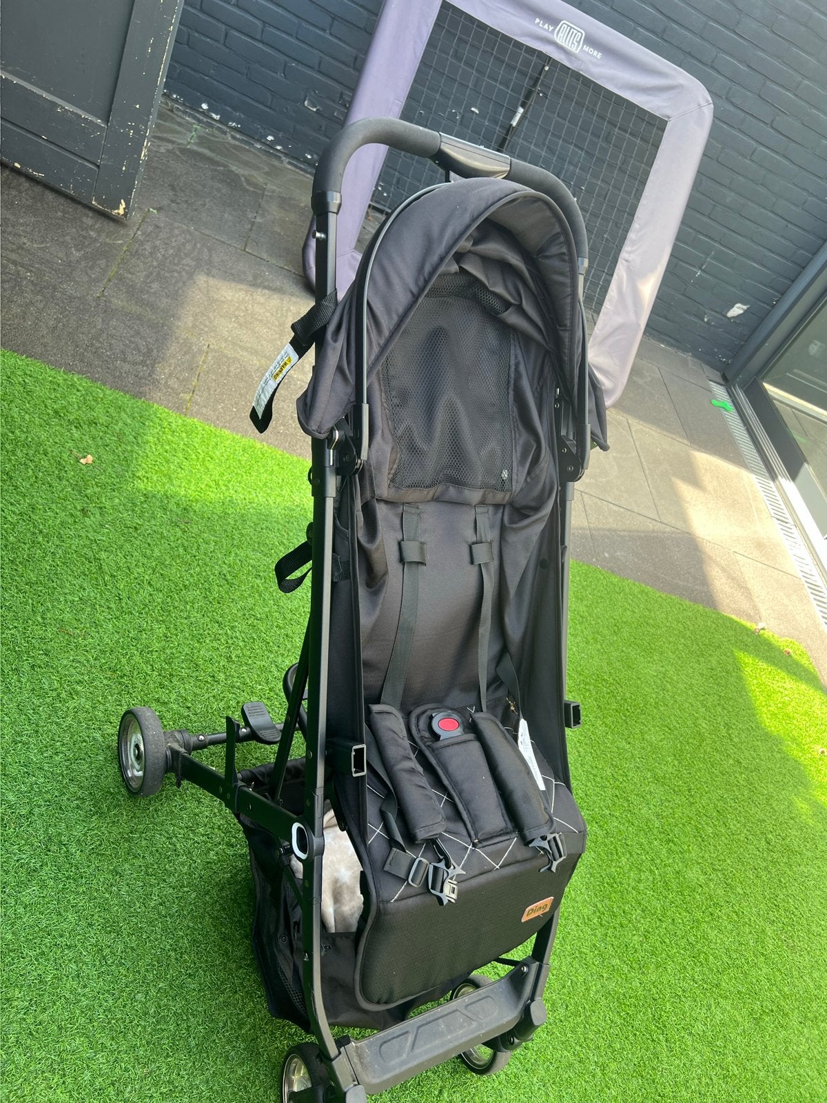 Ding buggy - compact en handig, met defecte gesp, Ophalen of Verzenden, Gebruikt, Kinderwagen, Overige merken
