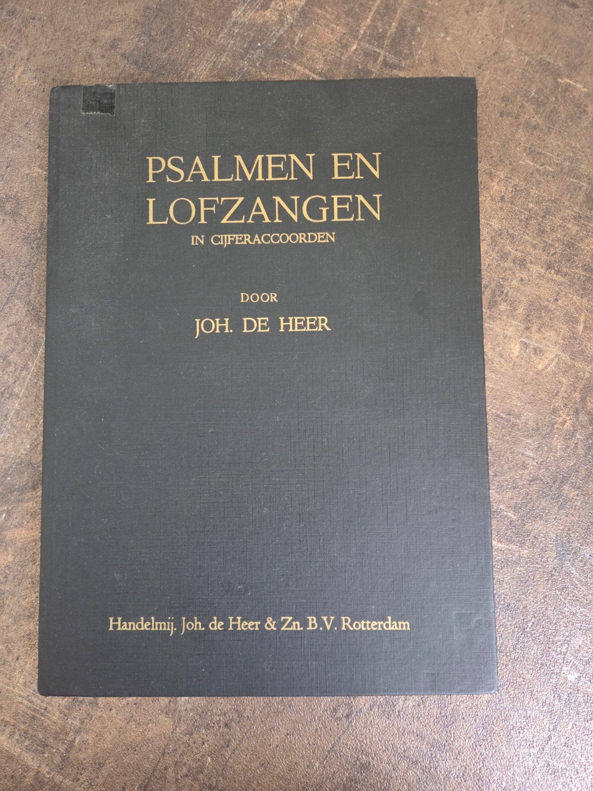 Psalmen en Lofzangen in Cijferaccoorden - Joh. de Heer, Ophalen of Verzenden, Gelezen, Joh. de Heer, Christendom | Protestants