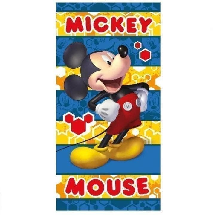 Mickey Mouse Badlaken / Strandlaken - Sneldrogend - Disney, One size, Nieuw, Ophalen of Verzenden, Mickey Mouse
