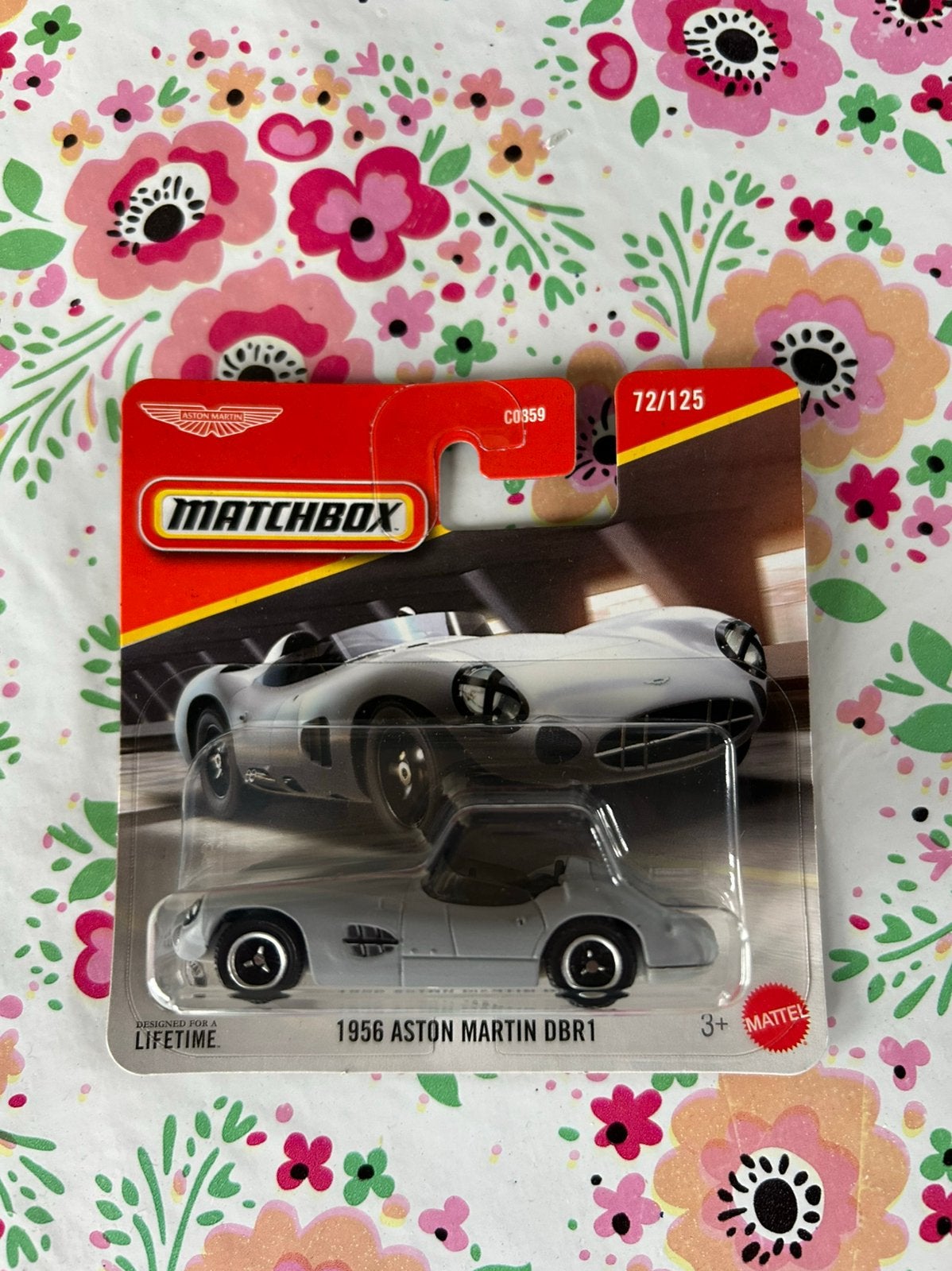 Aston Martin DBR1 (1956) Matchbox 1/64, Ophalen of Verzenden, Nieuw, Auto