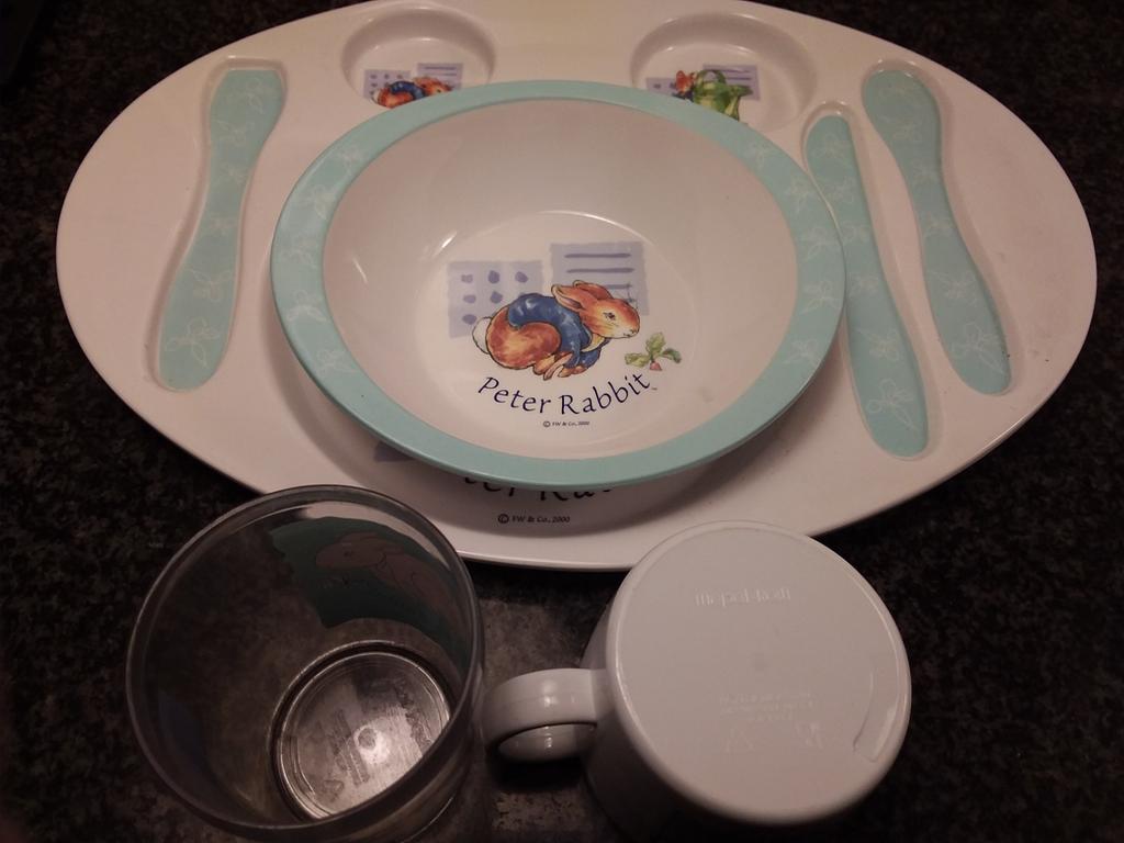 Beatrix potter eetsetje. Nieuw, Ophalen of Verzenden, Nieuw, Overige typen