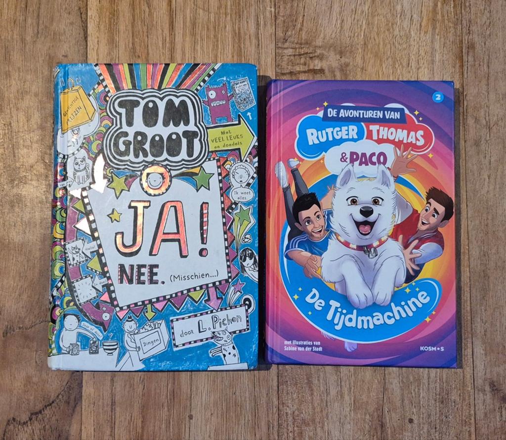 Tom Groot ja neemisschien Rudger Thomas  Paco De Tijdmachine, Ophalen of Verzenden, Zo goed als nieuw