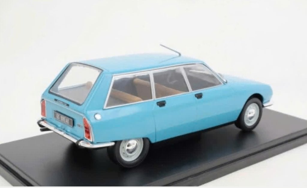 Citroen GS break 1971 Blauw schaal 1/24 WHITEBOX WB124209, Hobby en Vrije tijd, Verzenden, Nieuw, Auto, Overige merken