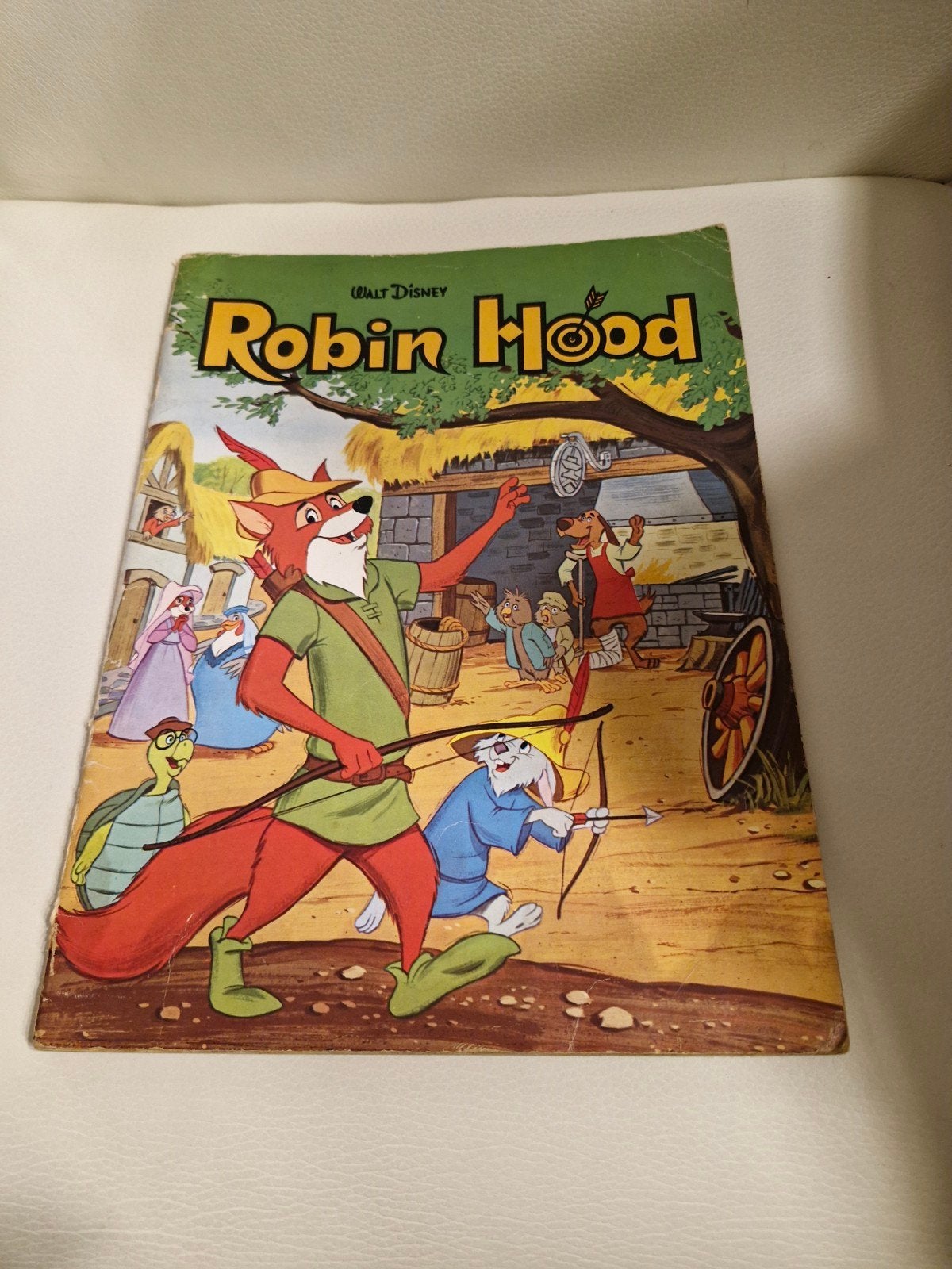 Walt Disney's Robin Hood - Vintage Sprookjesboek, Boeken, Ophalen of Verzenden, Gelezen, Walt Disney, Sprookjes