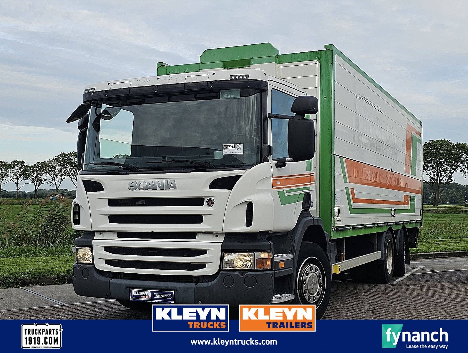 SCANIA P280 6x2*4, Auto's, Scania, Wit, Bedrijf, Stoelverwarming