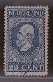 Nederland NVPH 96, Verzenden, T/m 1940, Gestempeld