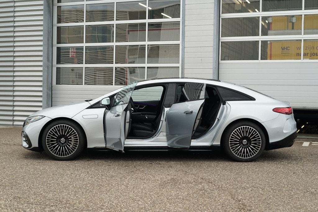Mercedes-Benz EQS 450+ Luxury Line 108 kWh | Hyperscreen | B, Auto's, Mercedes-Benz, Automaat, 719 km, Achterwielaandrijving, EQS