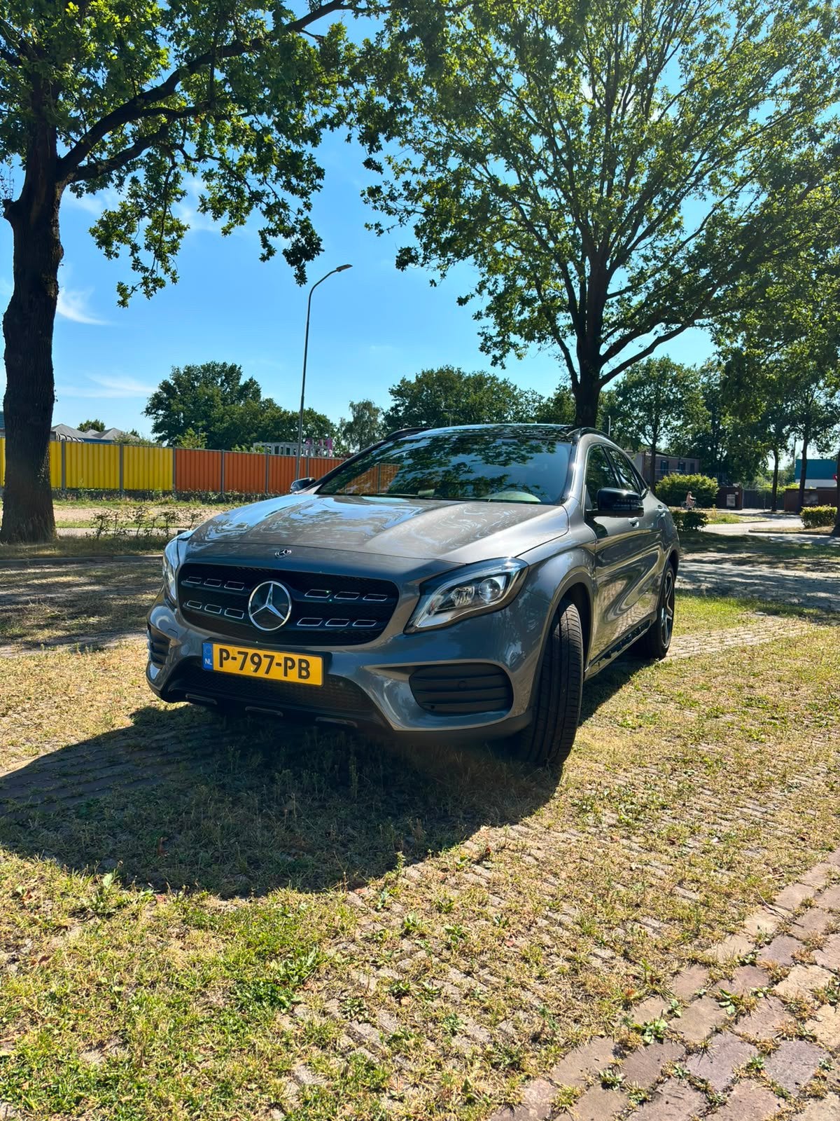 Mercedes-Benz GLA 220 135KW AUT 4M 2020 Grijs, Auto's, 4 cilinders, 1415 kg, 75 €/maand, Vierwielaandrijving