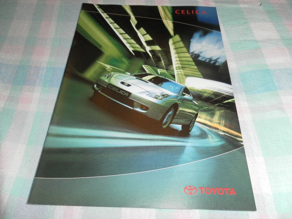 Toyota Celica 1997 Brochure, Ophalen of Verzenden, Zo goed als nieuw, Toyota