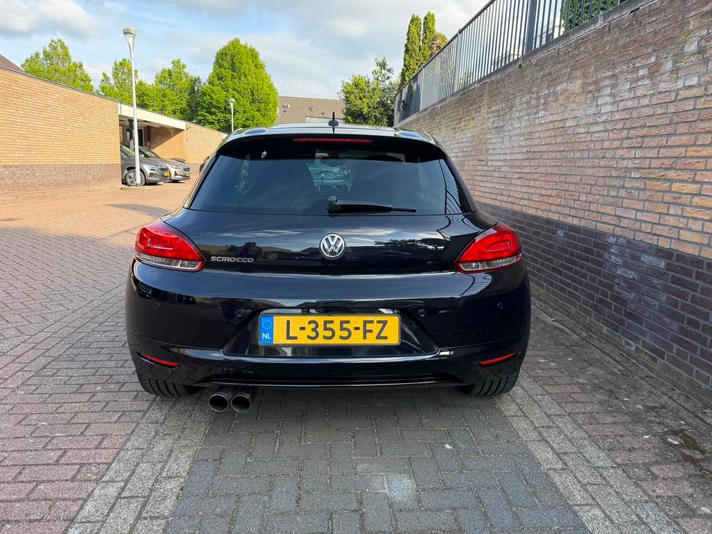 Volkswagen Scirocco Highl.Plus 2.0 TSI (2012) – 211 PK | DSG, Auto's, Euro 5, Zwart, 4 cilinders, 1984 cc