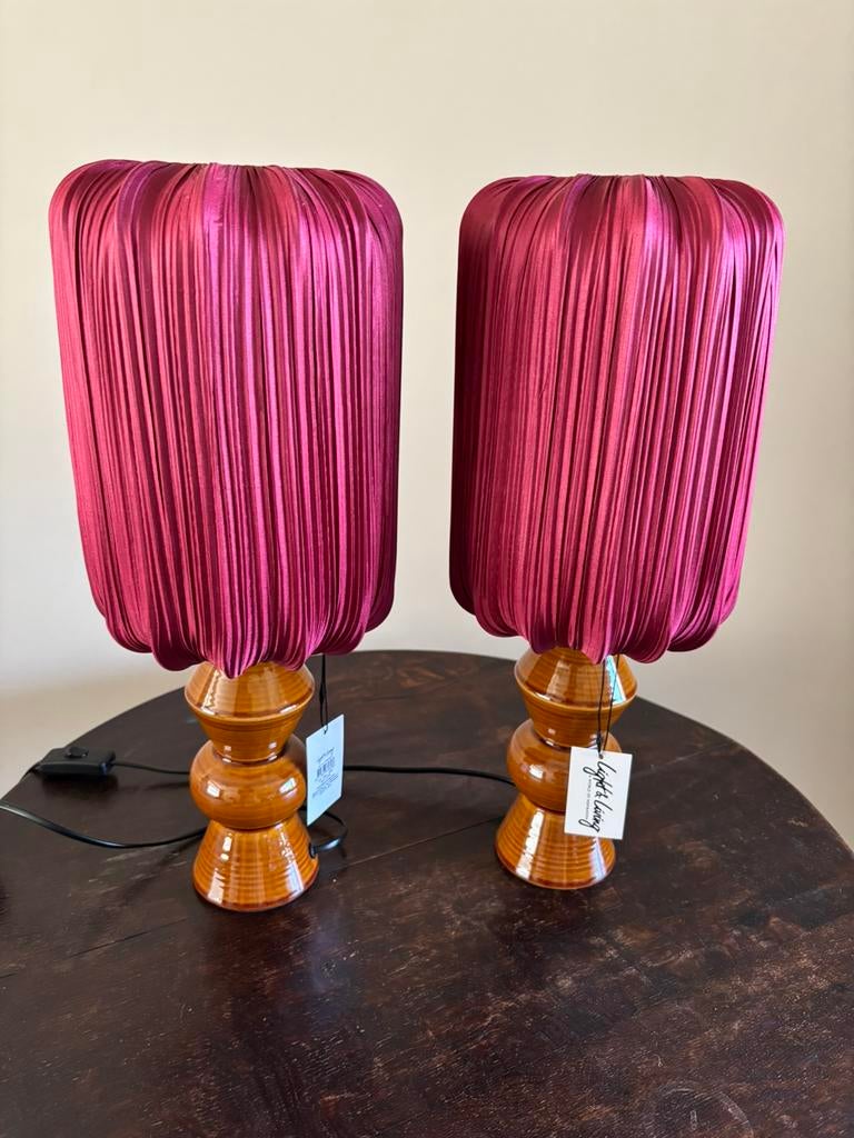 Nieuwe tafellampen - set van 2, Ophalen, Zo goed als nieuw, Minder dan 50 cm